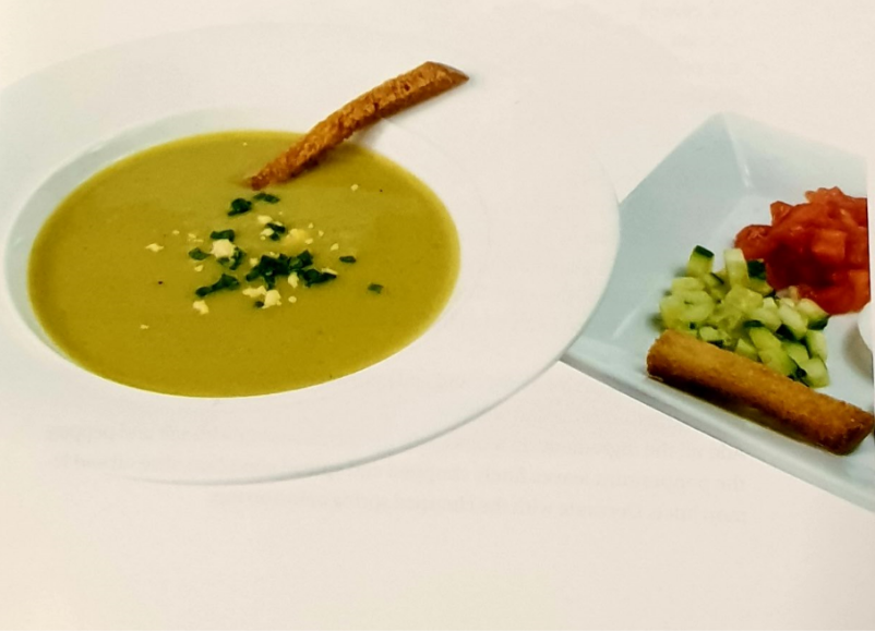Gazpacho con aguacate