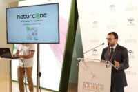 Fernando Vázquez, presentando Naturcode en Andalucía Sabor f